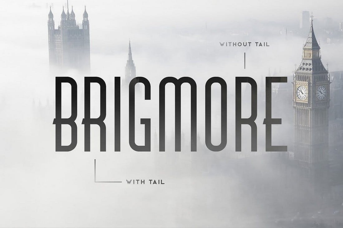 Brigmore - Font Art Deco Unik