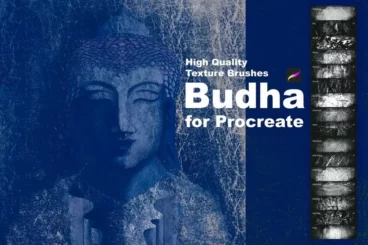 Budha Texture Brushes for Procreate