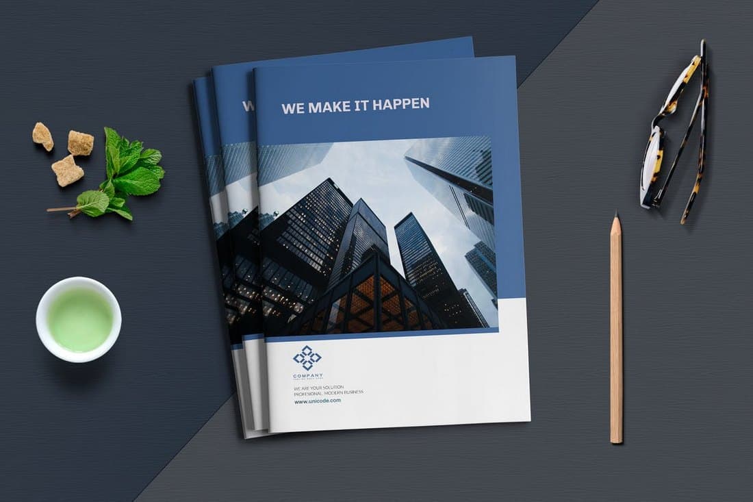 Business Brochure Book Template