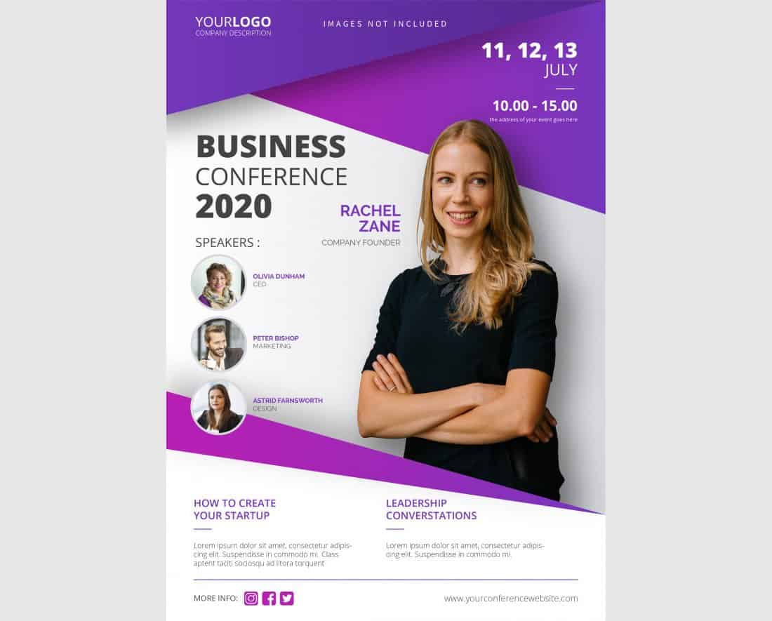 Business & Conference Flyer Template