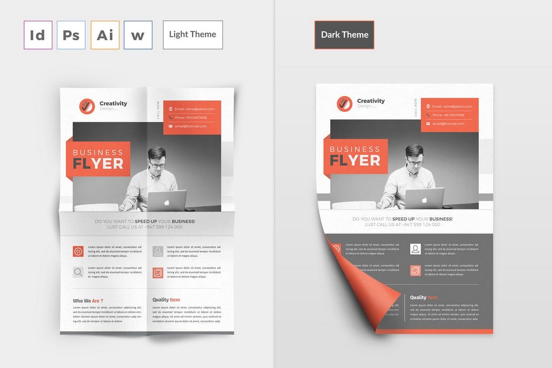 Business Flyer Word Brochure Template