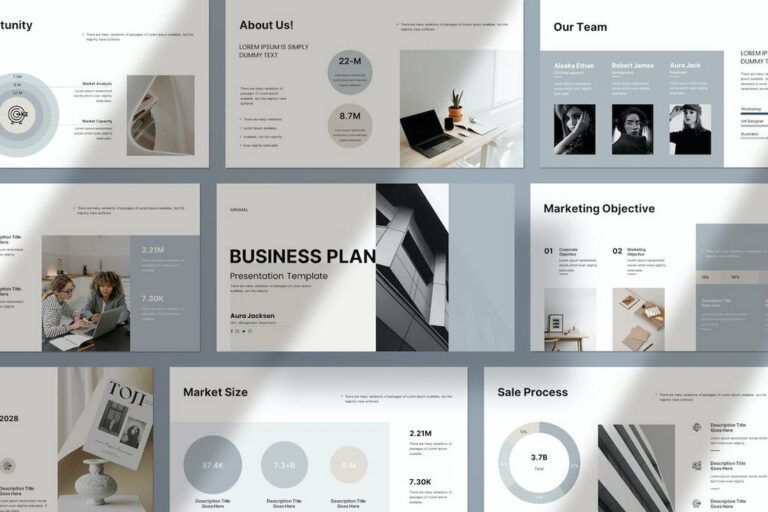 40+ Minimalist + Simple Google Slides Themes (Minimal Designs) | Design ...