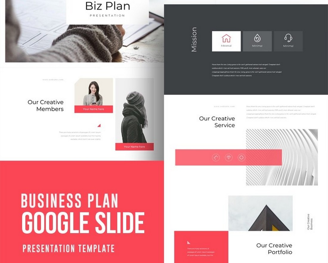 Business-Plan-Free-Google-Slide-Template 25+ Best Free Google Slides Themes & Templates 2020 design tips 