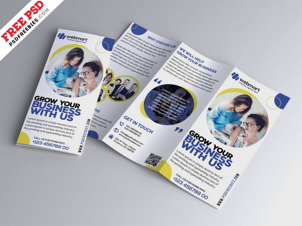 60+ Best Tri-Fold Brochure Templates (Word & InDesign) 2022 - Shack Design