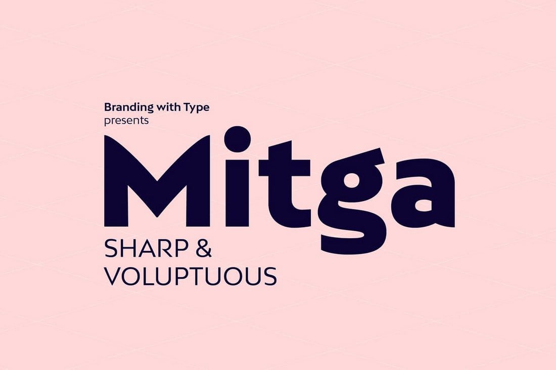 Bw Mitga font family