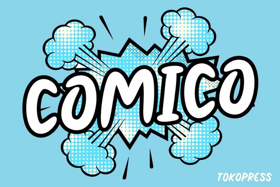 COMICO - Font Buku Komik untuk Anak-Anak