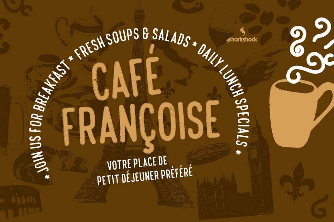 Cafe-Francoise-Creative-Chalk-Font 15+ Best Chalkboard Fonts 2021 design tips 