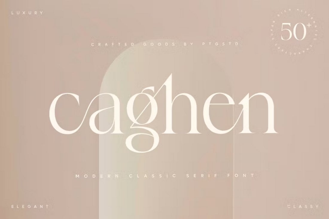 Caghen - Police cursive esthétique