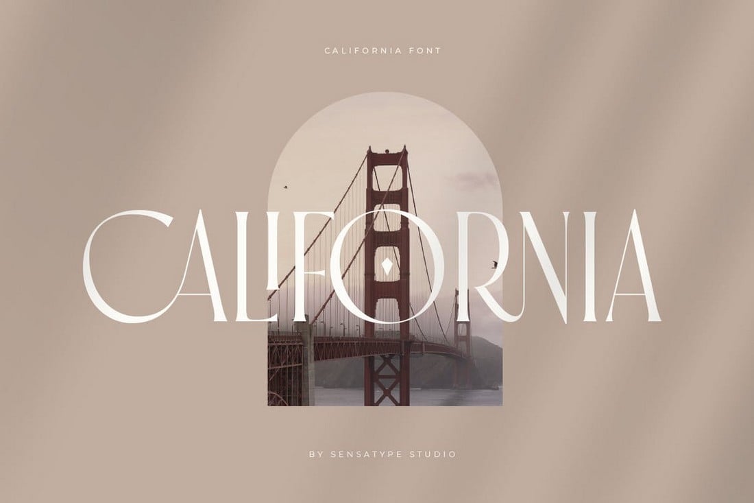 California - Stylish Fashion Condensed Font