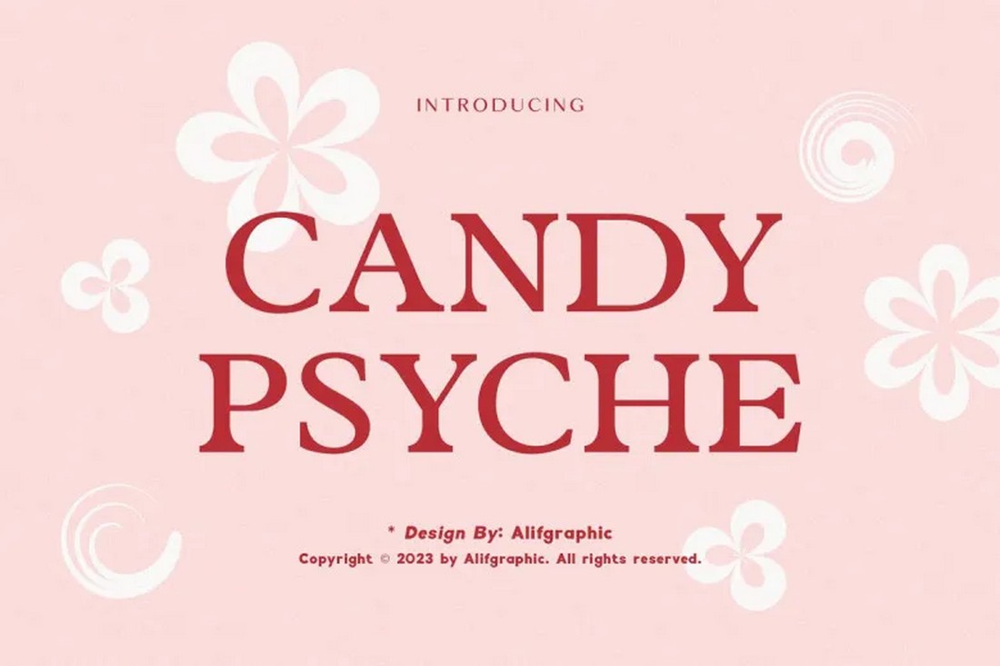 Candy Psyche - Free Candy Themed Font
