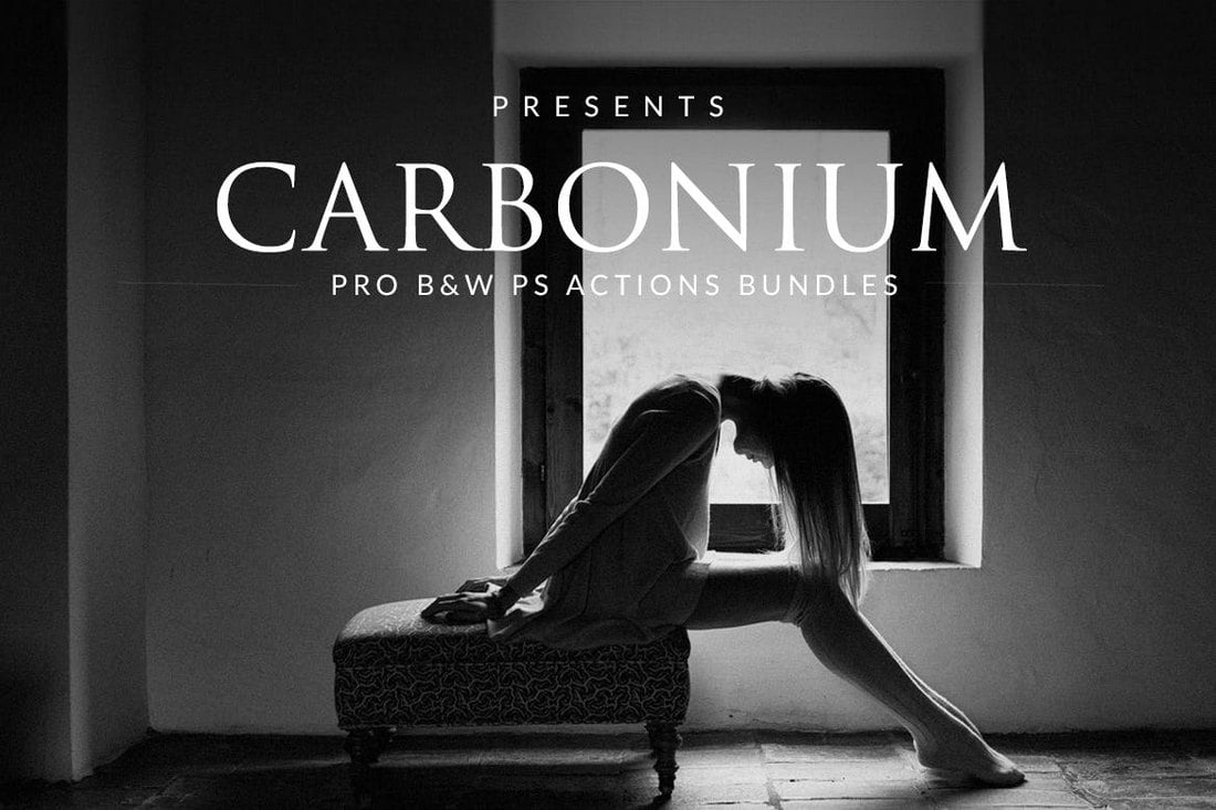 Carbonium-Black-White-PS-Actions 20+ Best Black and White Photoshop Actions design tips 
