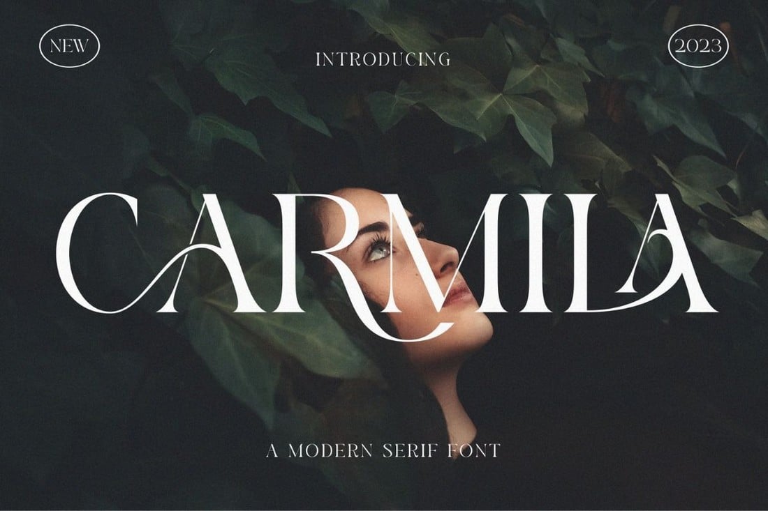 Carmila - Font Sinematik Modern Gratis