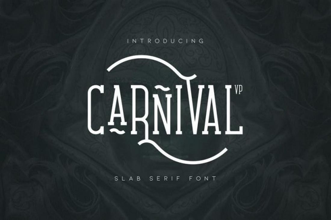 Carnival VP - Free Slab Serif Font