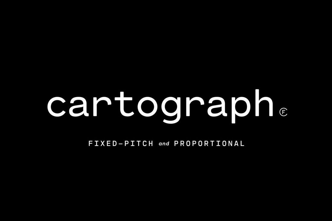 Cartograph-CF 10+ Professional Monospaced Fonts for Designers design tips 