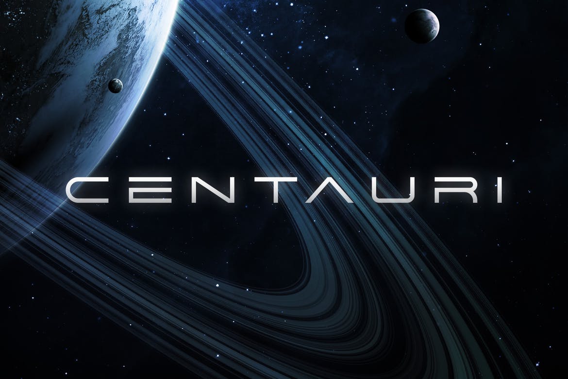 Centauri-Futuristic-Font 20+ Best Space Fonts design tips