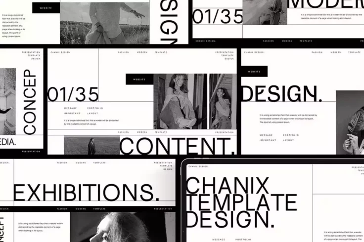 View Information about Chanix Creative Minimal Google Slides Template