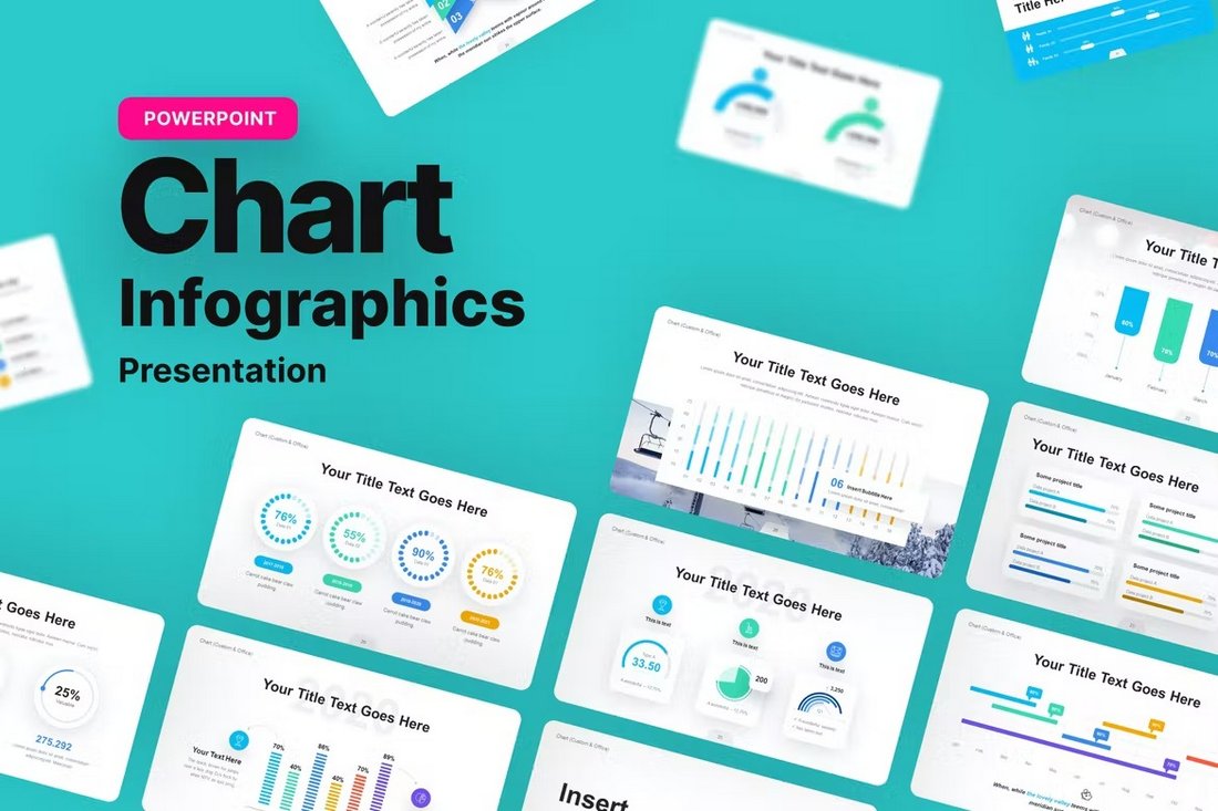 infographic powerpoint charts tutorial photoshop