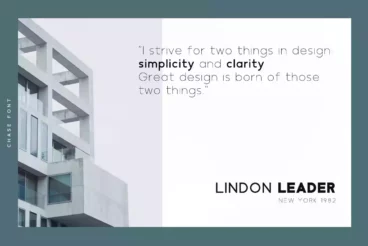 Second alternate image for Chase Font Family