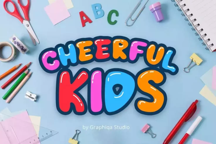 View Information about Cheerful Kids Fun Children’s Font