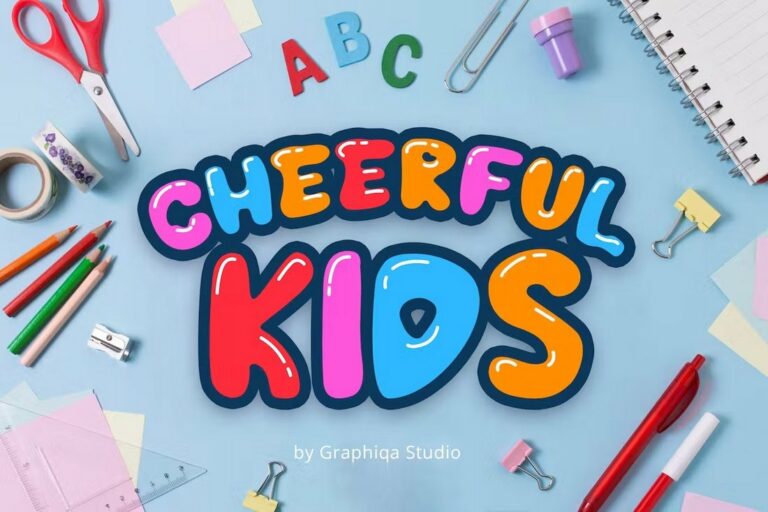 25+ Fun Kids Fonts for Children’s Designs Design Shack