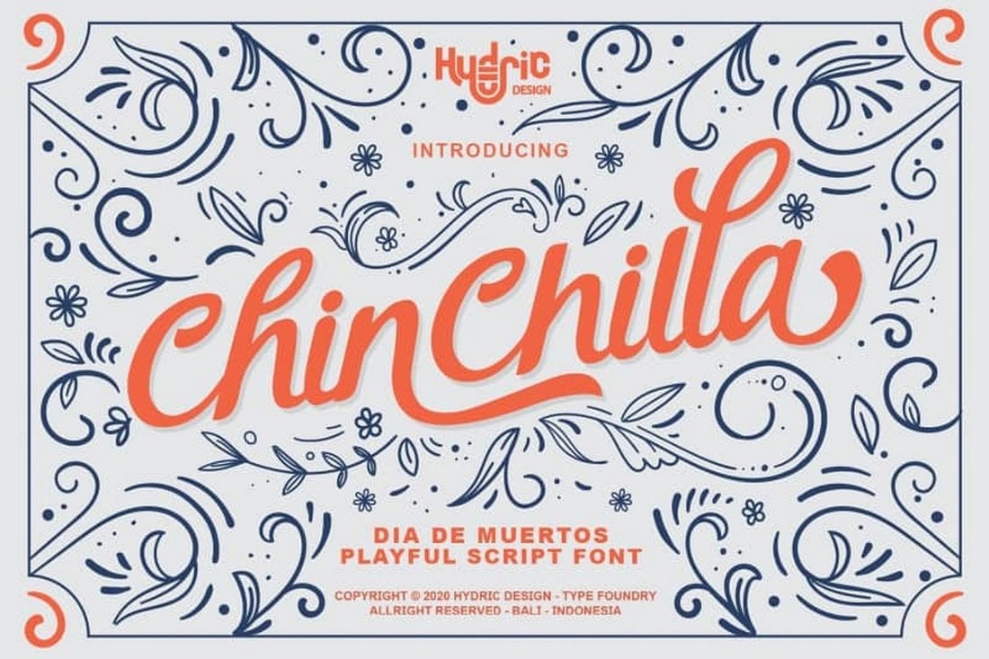 Chinchilla - Free Mexican Style Script Font