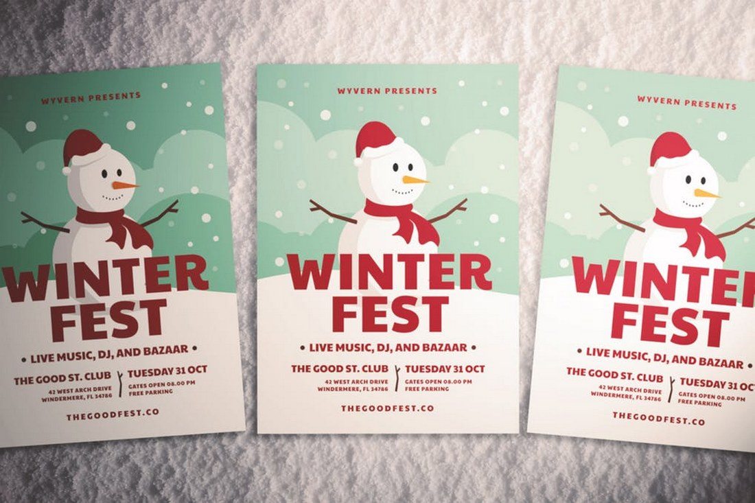 Christmas-Flyer-Template 100+ Christmas Mockups, Icons, Graphics & Resources design tips 