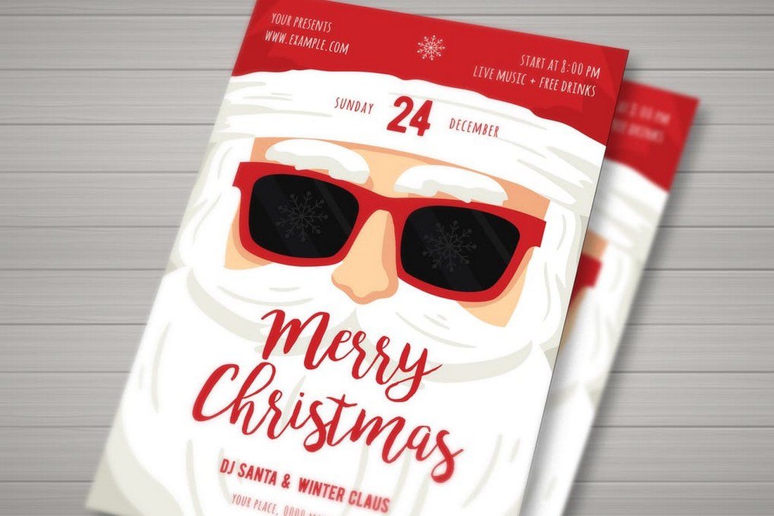 Christmas-Santa-Claus-Flyer 70+ Christmas Mockups, Icons, Graphics & Resources design tips 