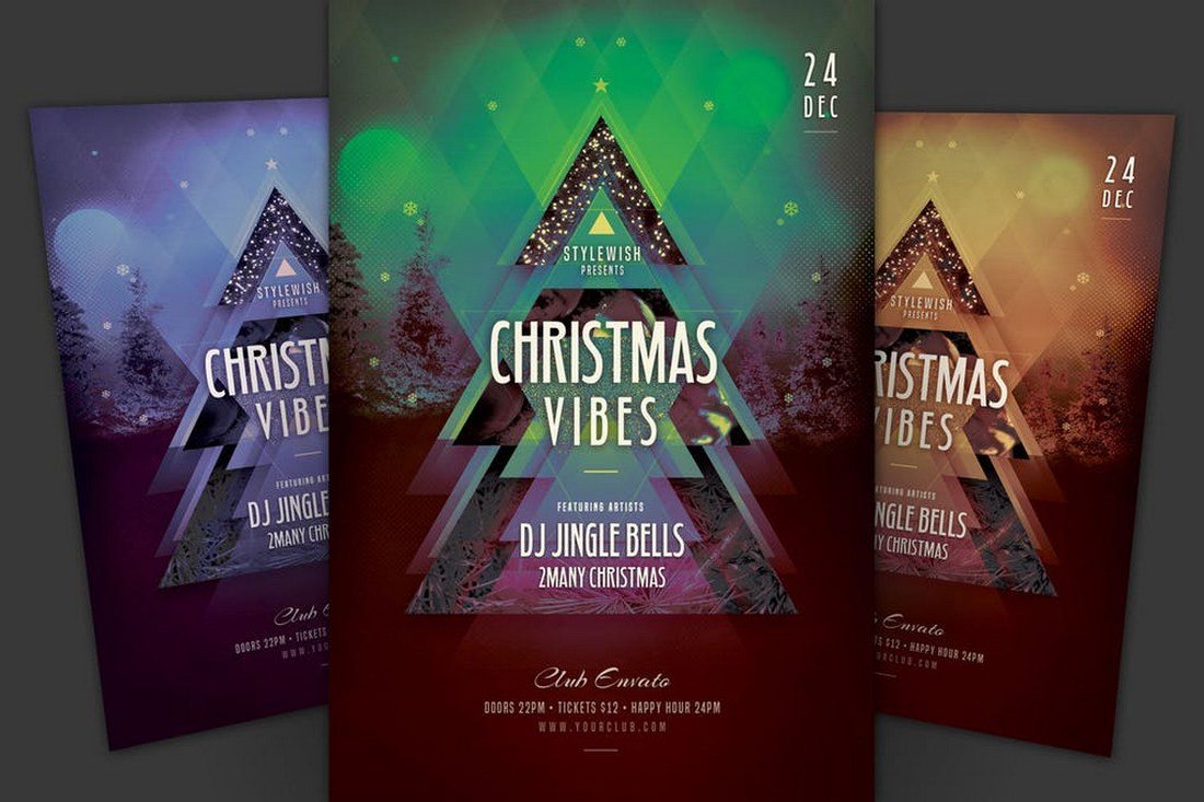 Christmas-Vibes-Flyer-Template 70+ Christmas Mockups, Icons, Graphics & Resources design tips 