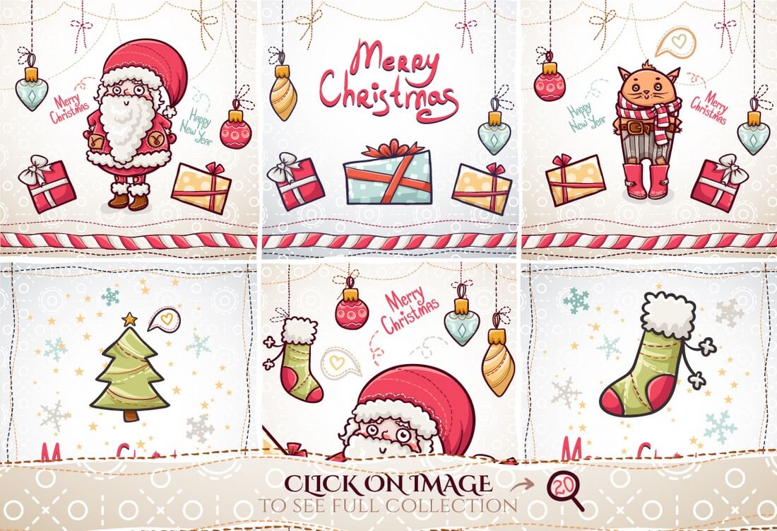 christmas-cards-set