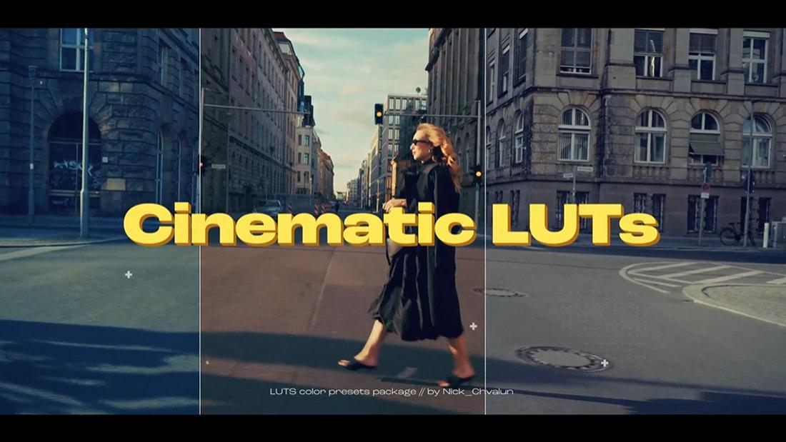 Cinematic LUTs Pack for DaVinci Resolve