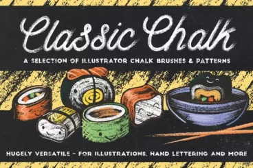 Classic Chalk Brushes for Affinity & Illustrator