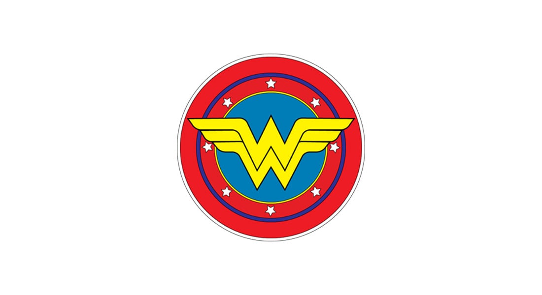 Classic Wonder Woman Logo Template