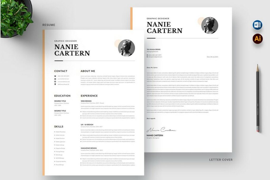View of 20+ Pro Resume Templates for Microsoft Word 2022 – Yes Web Designs