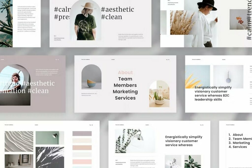 40+ Best Clean PowerPoint Templates (Free & Pro) | Design Shack