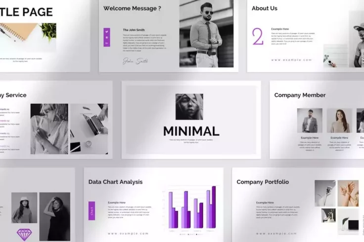 View Information about Clean & Minimal Presentation Template for PowerPoint