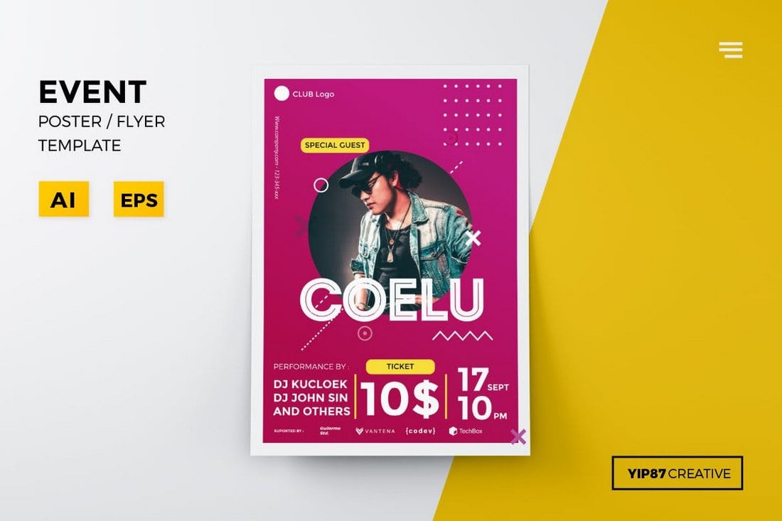 Club-Event-Flyer 20+ Best Party & Club Flyer Templates design tips 