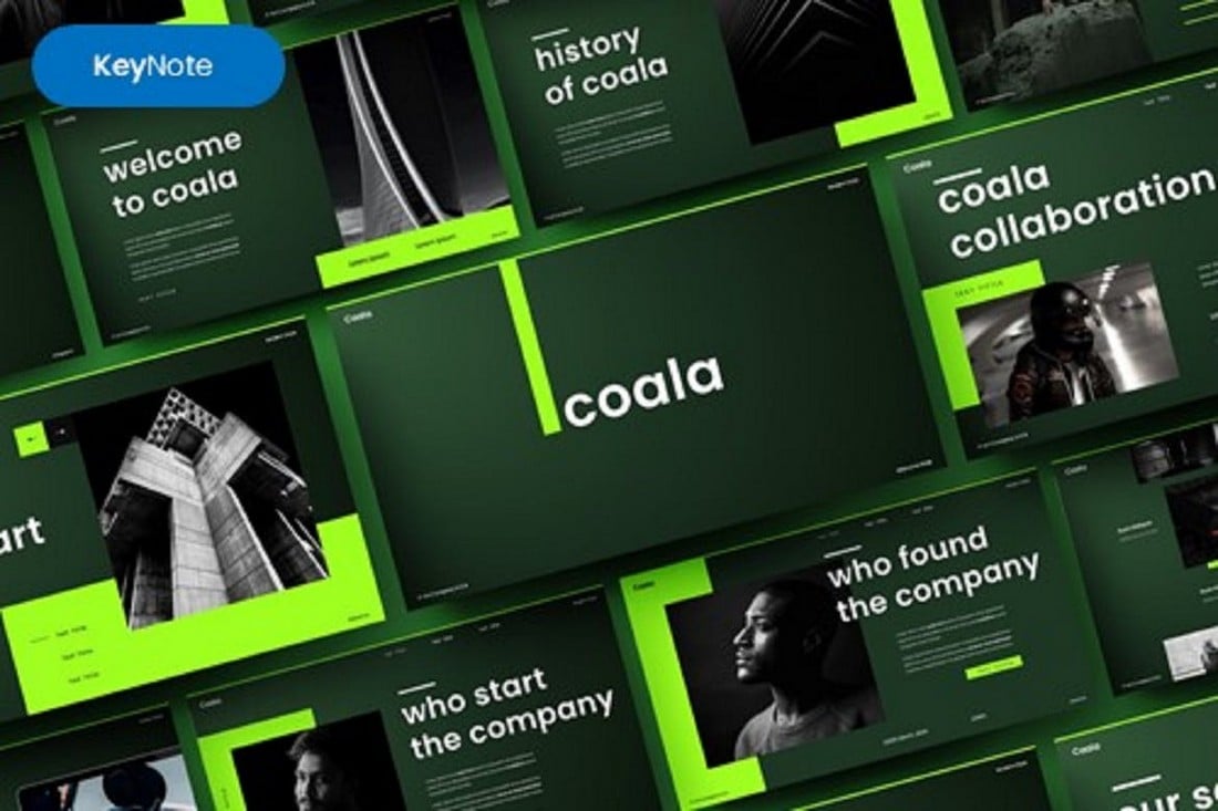 Coala – Modern Business Keynote Template