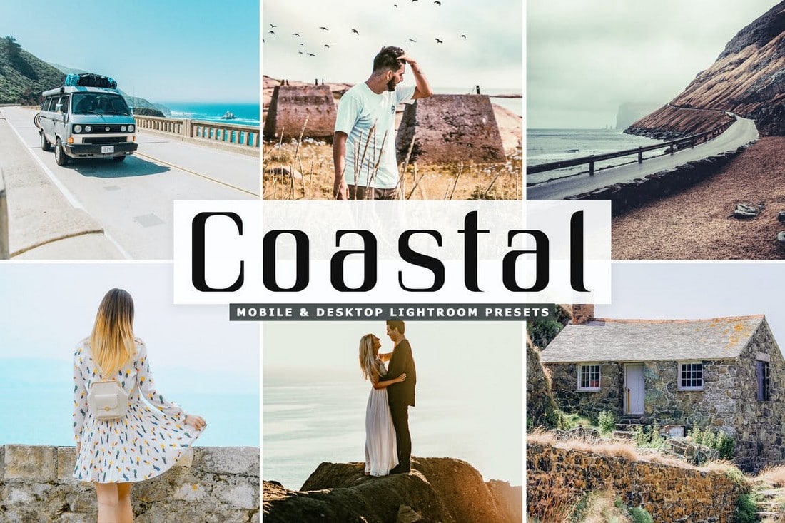 Coastal-Mobile-Desktop-Lightroom-Presets 50+ Best Landscape Lightroom Presets 2021 design tips 