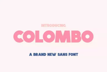Colombo Sans Font