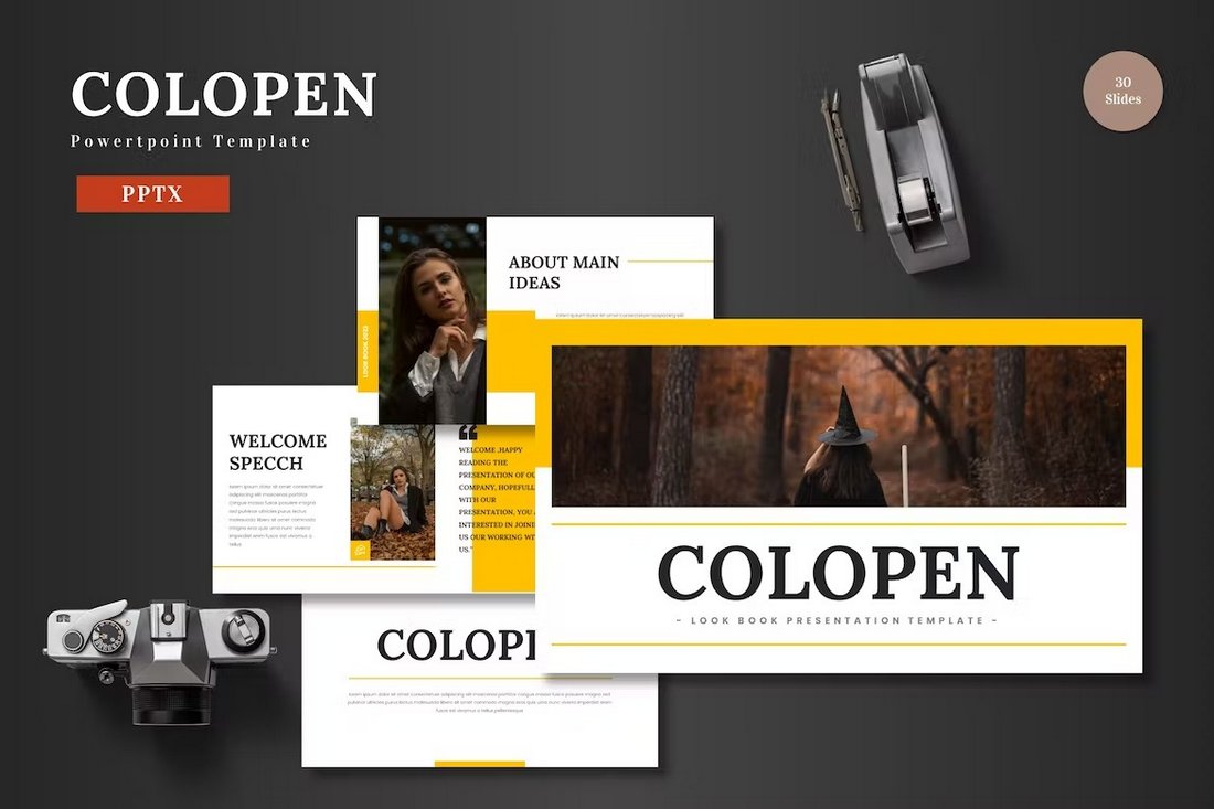 Colopen - Animated Creative Powerpoint Template