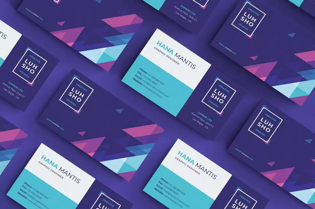 Business Card Template for Designers | Design Shack