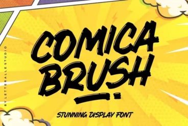 Comica Brush Stylish Comic Font
