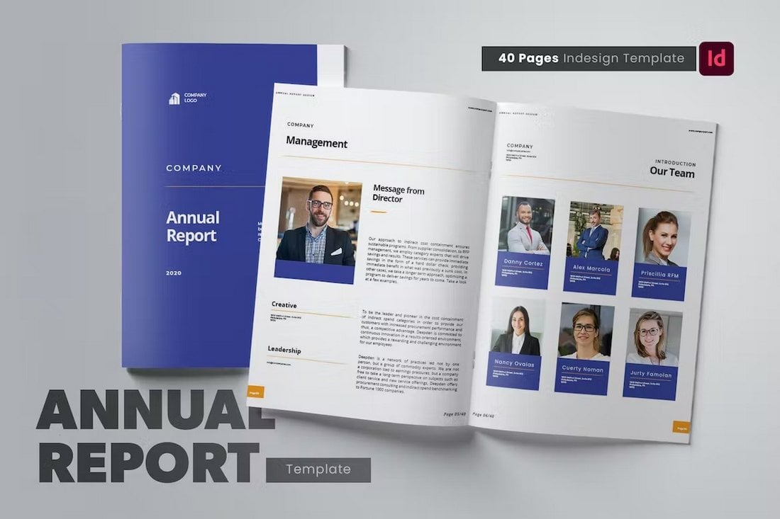 Company Annual Report Word Template