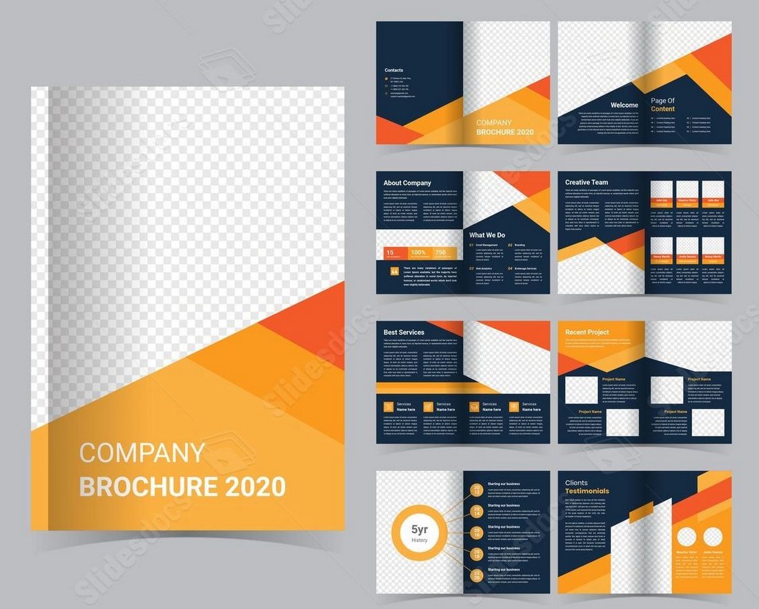 35+ Free Brochure Templates for Word (Tri-Fold, Half Fold & More) | Design Shack