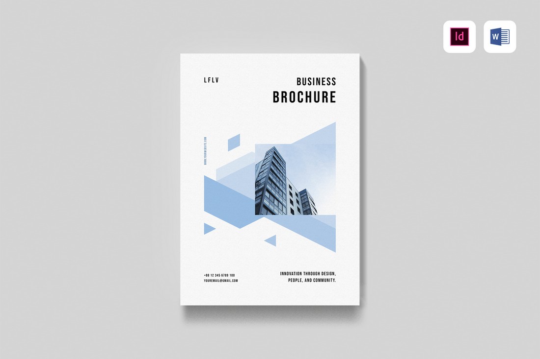 Company Profile Brochure Word Template 