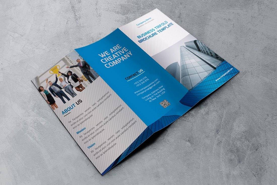 Company-Trifold-Brochure-Template 20+ Best InDesign TriFold Templates 2021 design tips 