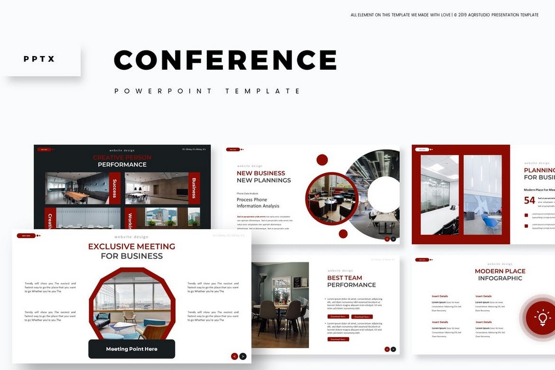 Conference - Clean Powerpoint Template