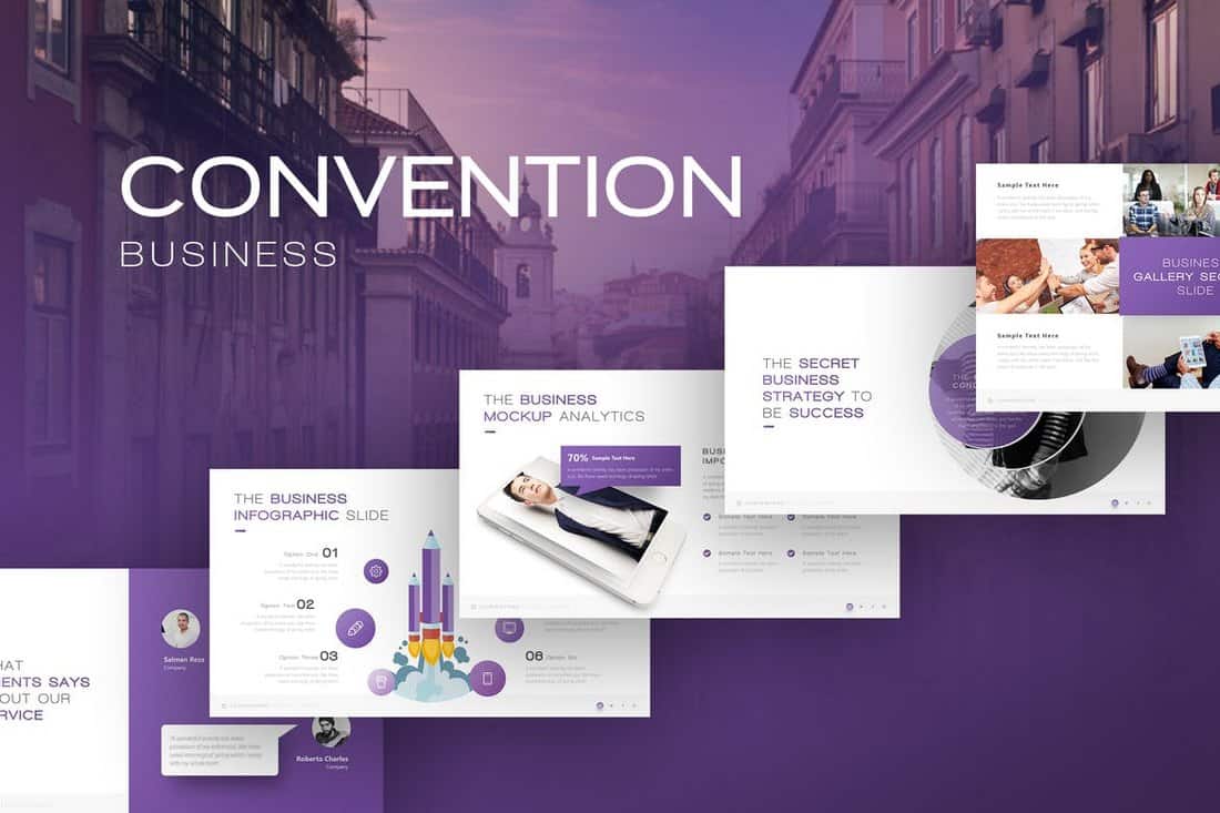 business plan convention