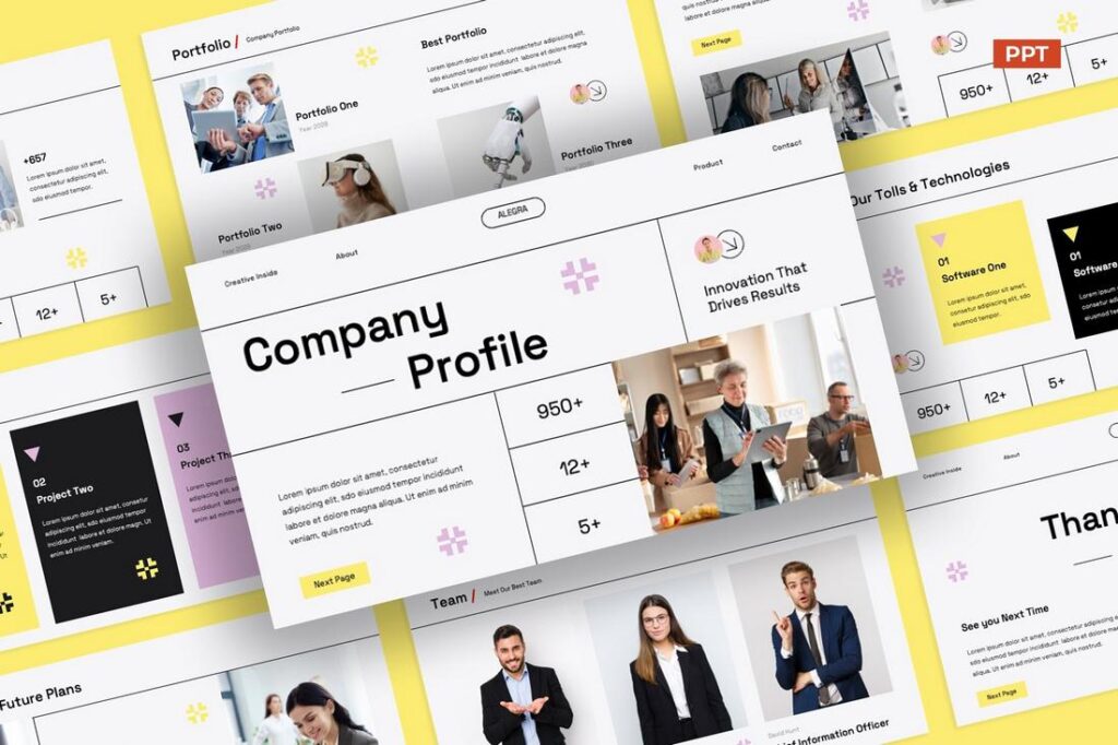 70+ Best Cool PowerPoint Templates (With Awesome Design) - Shack Design
