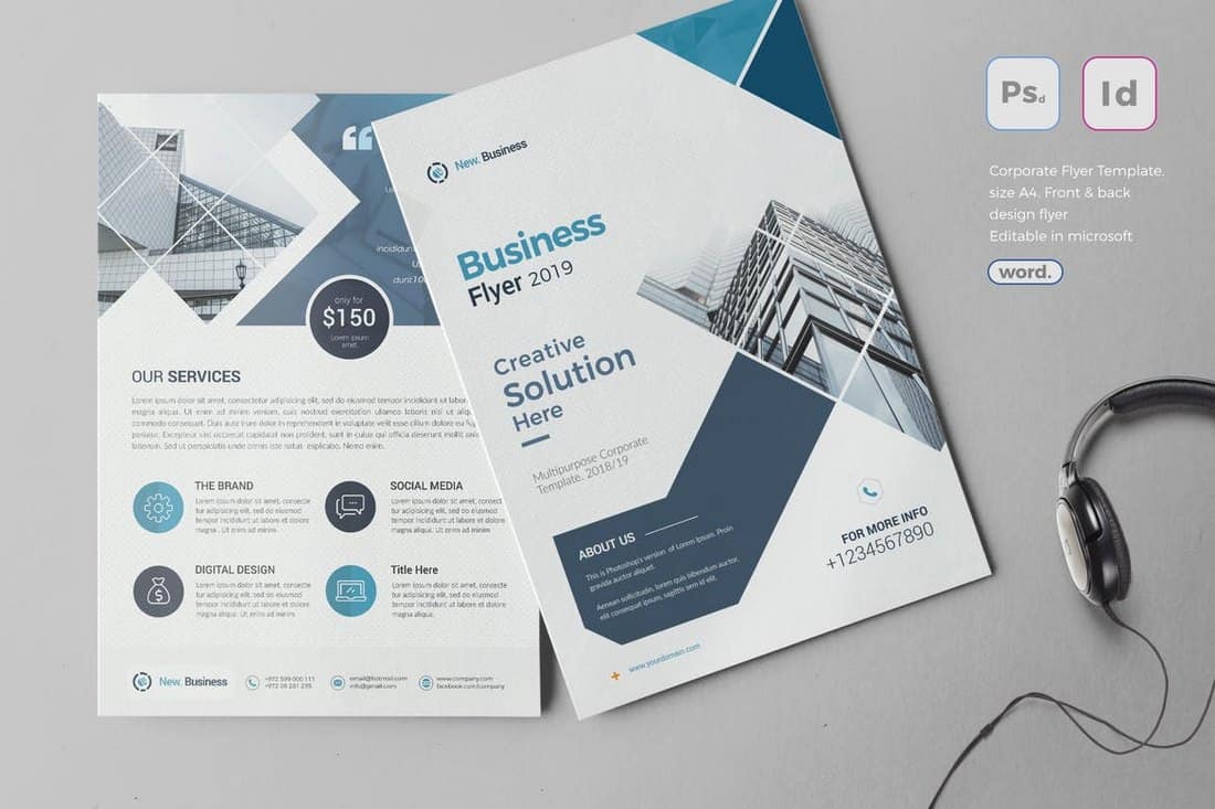 Corporate Business Flyer Template